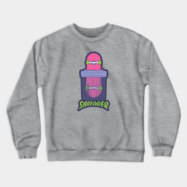 Shredder Crewneck Sweatshirt by MonkeyColada